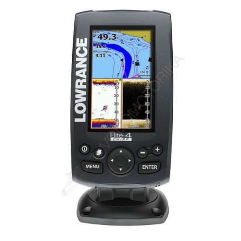 Картплоттер-эхолот Lowrance ELITE-4 CHIRP 83/200 455/800